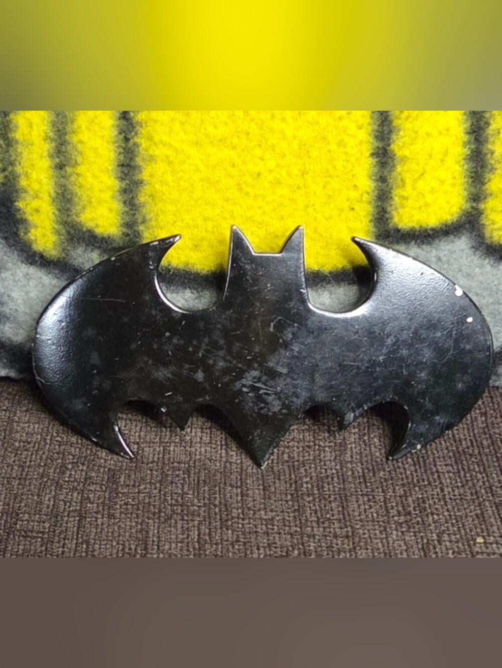 Batman Black Bat Emblem Belt Buckle